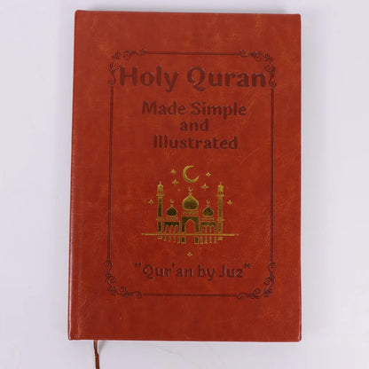 Quran Made Simple Guide: Illustrated Tafsir & Easy Quran Study for Beginners, Ramadan & Eid Gifts, Daily Islamic Reflection Book
